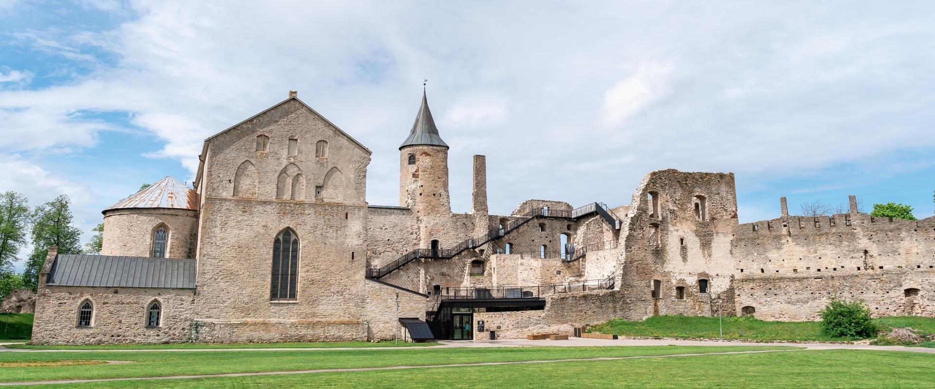 Historic Haapsalu Castle, a medieval landmark in Estonia